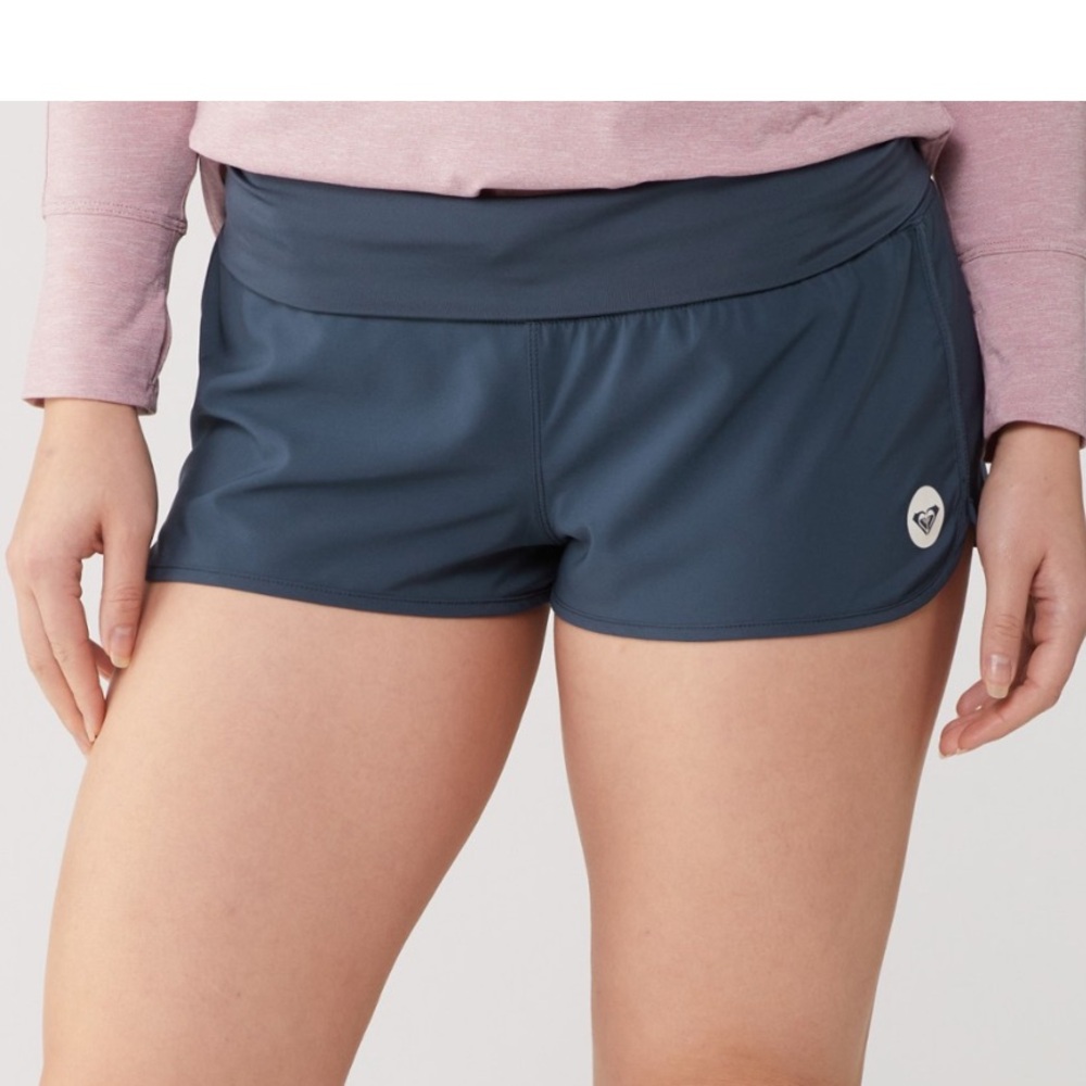 Roxy Woman’s Endless Summer Navy Blue Swim Board Shorts NEW Large - Picture 4 of 9